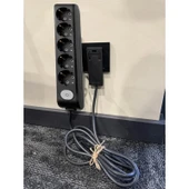 Viko Ultra İnce Fişli Uzatma Kablosu Siyah 5’li Anahtarlı (1.5 m) – Dar Alanlar İçin Pratik Çözüm thumbnail 1