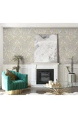Adawall Ephes 1002-2 Damask büyük, Simli Duvar Kağıdı 10m² - 2