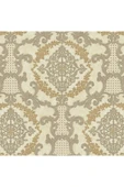 Adawall Damask Pattern Wallpaper - Duvar Kağıdı, Bej, Koyu - Ephes 6802-4, 10,60 M² thumbnail 2