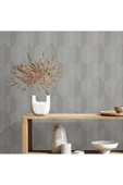Adawall Vera Duvar Kağıdı Geometrik Desenli Non-woven Kağıt Taban Vinil Kaplı - 2