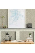 Adawall Geometrik Desen Duvar Kağıdı, Bej, Beta 1107-2, 16,50 M² thumbnail 4
