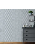 Adawall Seven 7808-2 Oval Geometrik Desenli Gri Duvar Kağıdı 16,50 M2 - 3