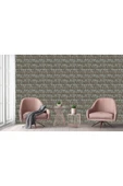 Adawall Tropicano Modern Kuş Tüyü Desenli Duvar Kağıdı 9913-5, Kahverengi | Ce, Iso 9001, Iso 10002 - 1