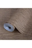 Adawall Minimalist Dokulu Duvar Kağıdı, Kahverengi Ephes 5801-5, 10,60 M² - 3