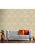 Adawall Octagon Geometrik Desenli Duvar Kağıdı 1213-3 (1213-3 / 10.0 MTR) - 2