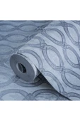 Adawall Seven 7808-2 Oval Geometrik Desenli Gri Duvar Kağıdı 16,50 M2 - 4