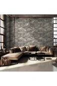 Adawall ROKA 23104-3 TAŞ DESENLİ KAHVERENGİ DUVAR KAĞIDI 16,5 m2 - 2
