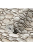 Adawall ROKA 23113-1 Modern Çakıl Taşları Desenli Duvar Kağıdı 16,5m2 - 2