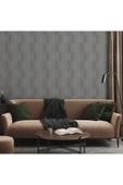 Adawall Vera Duvar Kağıdı Geometrik Desenli Non-woven Kağıt Taban Vinil Kaplı - 3