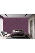 Adawall Seven 7813-7 Mor,dağınık Çizgi Desenli Duvar Kağıdı 16,50m2 - 5