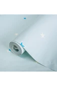 Adawall Adakids 8913 Serie Gece Parlayan Yıldız Desenli Çocuk Odası Duvar Kağıdı 8913-1 - 4
