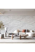 Adawall Roka 23102-1 Mermer Desenli Düz Sade Duvar Kağıdı - 1