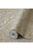 Adawall Dante 1401-5 Damask Desenli Duvar Kağıdı Koyu Krem - 2
