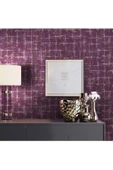 Adawall Seven 7813-7 Mor,dağınık Çizgi Desenli Duvar Kağıdı 16,50m2 - 1