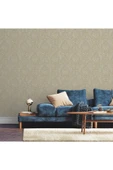 Adawall Dante 1401-5 Damask Desenli Duvar Kağıdı Koyu Krem - 1