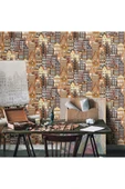 Adawall Roka 23115-3 Şehir Desenli Düz Sade Duvar Kağıdı - 2