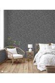 Adawall Seven 7812-4 Yaprak Desenli Gri Duvar Kağıdı 16,50 M2 - 3