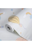 Adawall Gökyüzünde Bulutlar, Uçak Balonlar ve Gökkuşağı Temalı Duvar Kağıdı - Adakids 8901-2 thumbnail 3