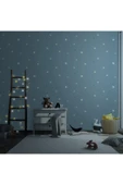 Adawall Adakids 8913 Serie Gece Parlayan Yıldız Desenli Çocuk Odası Duvar Kağıdı 8913-1 - 2
