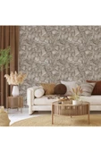Adawall ROKA/ KAHVERENGİ KESİK TAŞ DESEN DUVAR KAĞIDI 23114-2 - 2