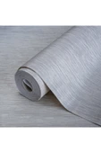 Adawall Textured Plain Wallpaper Duvar Kağıdı, Gri, Açık, Gümüş - Ephes 6801-2, 10,60 M² thumbnail 3