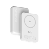 Bix PB112 15W Manyetik Kablosuz Şarj ve 20W USB-C Hızlı Şarj Destekli 10.000mAh Mini Powerbank - 1
