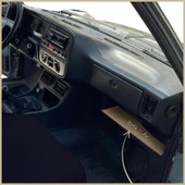 Tofaş Şahin Doğan Kartal Torpido Alt Sehpa Koruma Halısı / Tofaş Bej Renk Torpido Alt Kaplama Örtüsü thumbnail 4