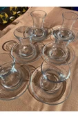 Buket 12 Li Çay Seti - ( 6 Çay Bardağı + 6 Çay Tabağı ) - 3