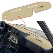 Tofaş Şahin Doğan Kartal Yüksek Ön Göğüs Bej Renk Nakış İşlemeli Torpido Koruma Kaplama Halısı thumbnail 1