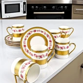 Kosova Kahve Fincan Takımı 6 Kişilik RSY243 90cc Harper - 1