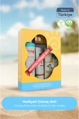 Tto 3’lü Hediyeli Güneş Bakım Seti Spf 50 Güneş Kremi Stick Güneş Sonrası Losyon thumbnail 1