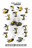 RTX1891BSET Şarjlı Ağaç Kesme Motoru 3'lü Set -Eldiven-Testere Zinciri - 6
