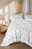Cotton Box Estiva Tek Kişilik Pike Takımı Twig Mint - 1