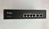 Nif Bilişim Ttec 0665P 4 Port 10/100M PoE 2 Port 10/100/1000 Gigabit Uplink Tak Çalıştır 65W PoE Switch thumbnail 1
