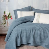 Cotton Box Aura Tek Kişilik Takımı Pebble indigo thumbnail 1