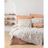 Cotton Box Minimal Çift Kişilik Nevresim Takimi Oniks Karamel - 1