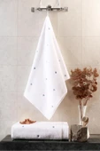 Varol Love Serisi Nakışlı Micro Cotton Banyo Havlu Seti thumbnail 2