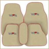 Tofaş Şahin Doğan Kartal Bej Renk Alçak Torpido Halısı / Oto Halı Paspas & Torpido Konsol Koruma Set thumbnail 6
