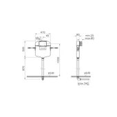 Vitra Gömme Rezervuar Helataşı Set - 2