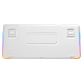 Rampage Quell Pro Ekranlı Beyaz Hot Swap 2.4G + BT Wireless RGB Gasket Oil Switch Türkçe Q PBT Keycaps Mekanik Klavye - 5