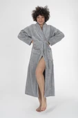 Varol Biyeli Şal Yaka Bambu Bornoz thumbnail 3