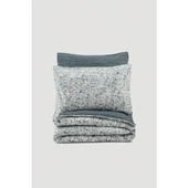 Cotton Box Minimal Çift Kişilik Nevresim Takimi Molly Antrasit thumbnail 3