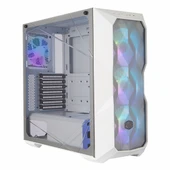Cooler Master MasterBox TD500 Mesh V2 USB 3.2 ARGB eATX Mid Tower Beyaz Kasa thumbnail 3