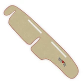 Tofaş Düşük Ön Göğüs Torpido Koruma Halısı / Bej Renk Vites Konsol Halısı & Torpido Sehpa Örtüsü thumbnail 3