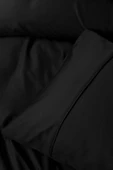 Cotton Box Silky Saten Çift Kişilik Nevresim Takımı Siyah thumbnail 3