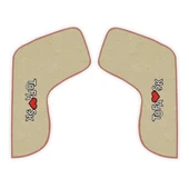 Tofaş Düşük Ön Göğüs Torpido Koruma Halısı / Bej Renk Vites Konsol Halısı & Torpido Sehpa Örtüsü thumbnail 4