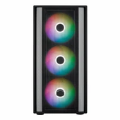 Cooler Master MasterBox 600 USB 3.2 ARGB eATX Mid Tower Siyah Kasa thumbnail 2