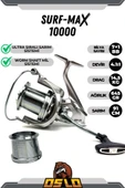 Shimano Alivio GX Surf 420cm 200gr Oslo Surf Max 10000 Profesyonel Surf Olta Seti - 8