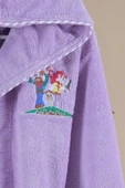 Varol Bambu Nakışlı Çocuk Bornozu - M.Craft - 3