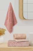Varol Voli Serisi Micro Cotton 30x50cm 3 Lü Havlu Seti thumbnail 1
